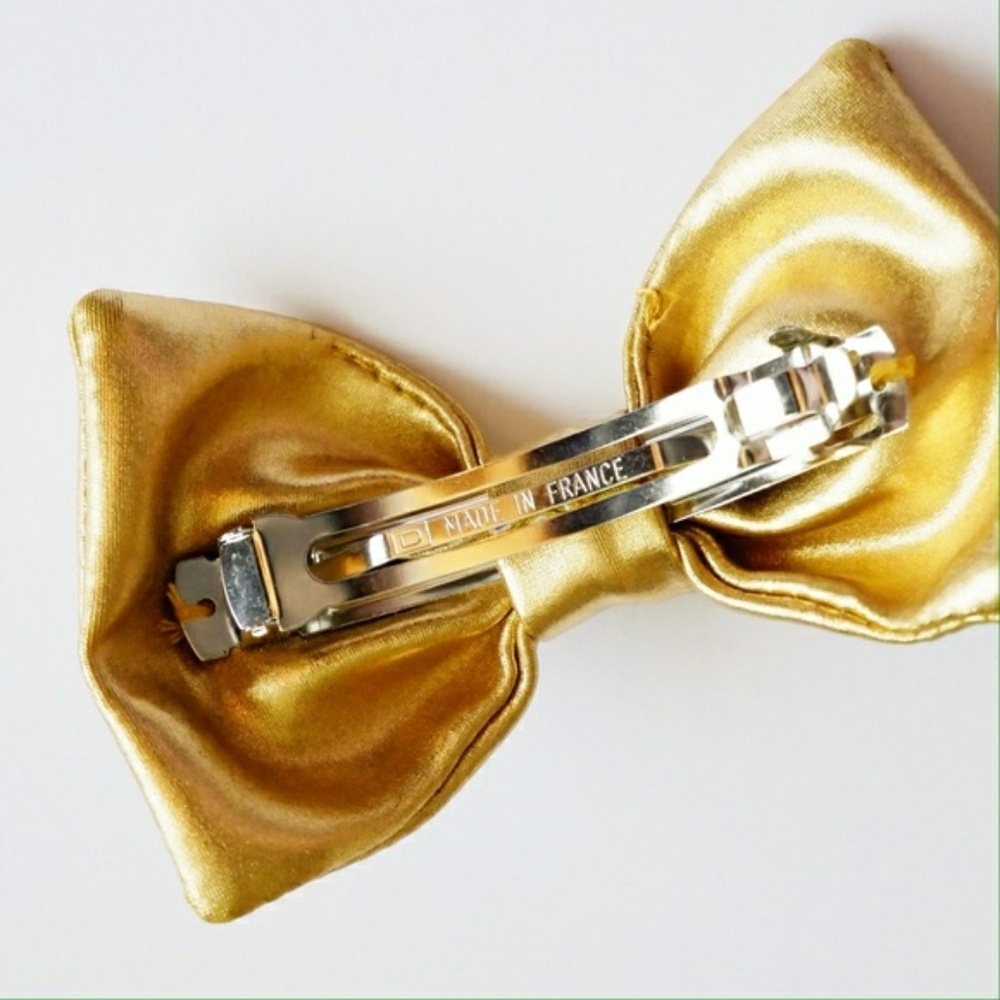 🔥LAST ONE🔥 American Apparel Gold Hair Bow